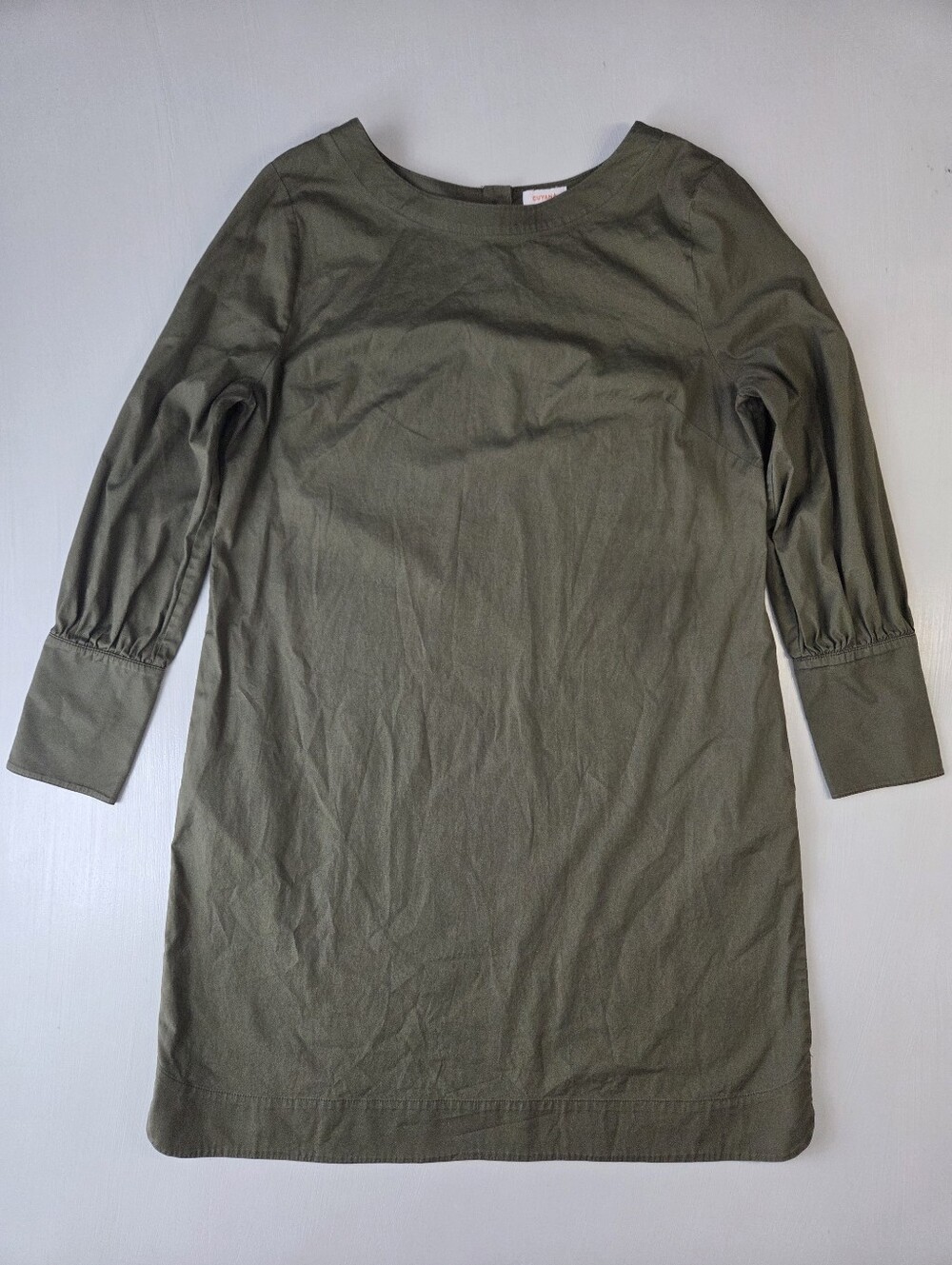 Cuyana Long Sleeve Shift Dress